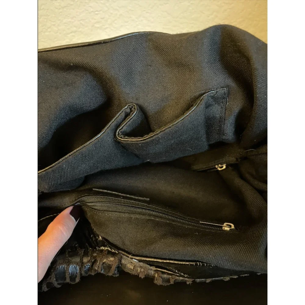 Hobo Faux Leather Chain Straps Bag